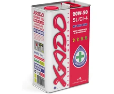 Motor oil XADO Atomic Oil 20W-50 SL/CI-4 (can 4 L), XA 20215