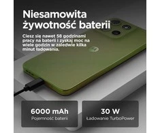 Motorola moto g15 power 17,1 cm (6,72 colio) Dviguba SIM kortelė „Android 15“ 4G USB C tipo 8 GB 256 GB 6000 mAh Žalias