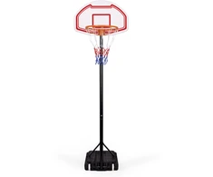 Movepro Krepšinio stovas, reguliuojamas iki 210 cm, pastatomas, lenta, lankas, MultiGarden
