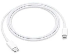 MQGH2ZM/A Apple iPhone USB-C/Lightning Data kabelis 2m baltos spalvos (bulk pakuotė)