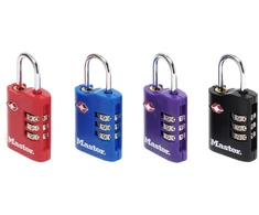 MSL MASTER LOCK 4686EURT lagamino spyna Bagažo užraktas su kombinacija Cinkas Juoda, Mėlyna, Violetinė, Raudona