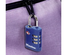 MSL MASTER LOCK 4686EURT lagamino spyna Bagažo užraktas su kombinacija Cinkas Juoda, Mėlyna, Violetinė, Raudona