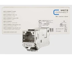 MTZ METZ CONNECT 130910KZ laido jungtis RJ45 Sidabras