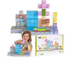 Multistore Magnetinių konstruktorių rinkinys vaikams 112 dalių