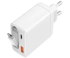 Musthavz 2 Port PD Charger 65W with retractable cable