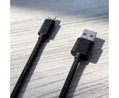 Musthavz GoEasy USB-A to Lightning Nylon Cable 1m