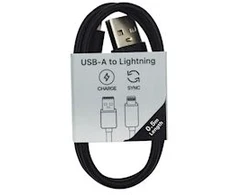 Musthavz to Go USB-A to Lightning Cable 0.5 meter,