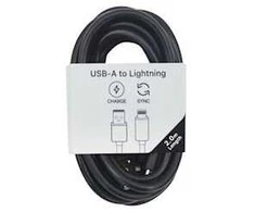 Musthavz į Go USB-A į Lightning kabelis 2.0m,