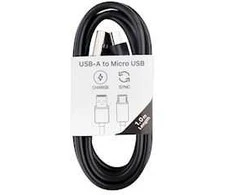 Musthavz į Go USB-A į Micro USB kabelis 1.0m, juodos spalvos