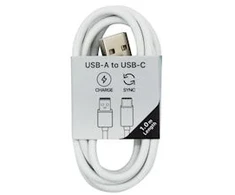 Musthavz to Go USB-A to USB-C Cable 1.0 meter, baltas