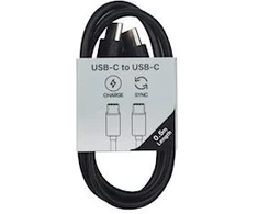 Musthavz to Go USB-C to USB-C Cable 0.5 meter, juodas