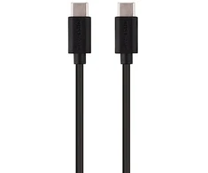 Musthavz to Go USB-C to USB-C Cable 1.0 meter, juodas