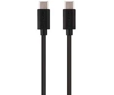 Musthavz į Go USB-C į USB-C kabelis 1.0m, juodos spalvos