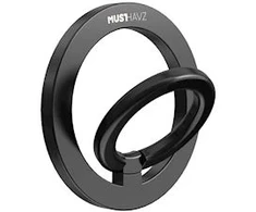 Musthavz MagLoop Ring Stand, Titanium Juodas
