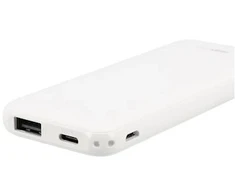 Musthavz Slim 5,000 mAh power bank, baltas