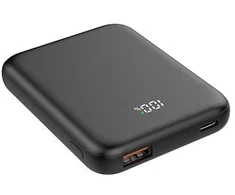 Musthavz Slim2 5,000 mAh power bank, juodas