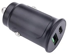 Musthavz to Go 2 Port Car Charger USB-A + USB-C 30