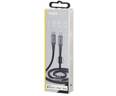 Musthavz USB-C į Lightning MFi Nylon kabelis 1m