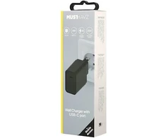 Musthavz USB-C Power Delivery Charger 25W – Juodas