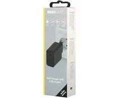 Musthavz USB-C Power Delivery įkroviklis 25W – juodos spalvos