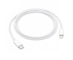 MX0K2ZM/A Apple iPhone USB-C/Lightning duomenų kabelis 1m Baltas (masinis)