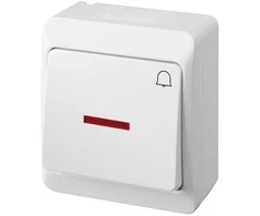 Mygtukas skambučiui ELEKTRO-PLAST HERMES, IP44