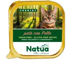 NA2 NATUA Country vištiena – šlapias kačių maistas – 100g