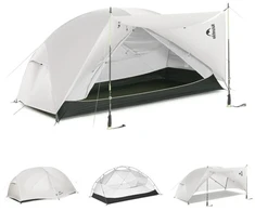 NAH Palapinė mongar pro 2 20d cnk2550ws037-light pilkas NATUREHIKE
