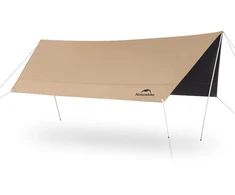 NAH Tarp sky lite vinyl hexagon s cnk2350ws015-khaki NATUREHIKE