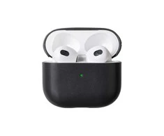 Native Union juodas odinis dėklas - AirPods 3