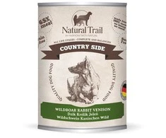 NATURAL TRAIL Country side – drėgnas ėdalas šunims – 800g