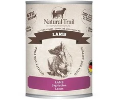 NATURAL TRAIL ėriena – drėgnas ėdalas šunims – 800g