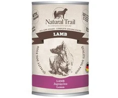 NATURAL TRAIL ėriena - wet dog food - 400g