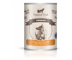 NATURAL TRAIL Mono kalakutiena – drėgnas ėdalas šunims – 800g
