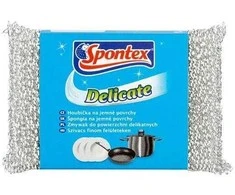Nebraižantis šveistukas Spontex Delicate, 1 vnt.