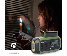 NEI Nedis RDDBCR2000GN radijo imtuvas Nešiojama Skaitmeninis Juoda, Žalia