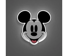 Yellowpop Neoninis geltonasis „Disney“ Mikio atspausdintas veidas