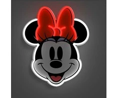 Trefl Yellowpop Neoninis geltonasis „Disney Minnie“ margintas veidas