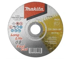 Makita Pjovimo diskas 125X0.8mm, Z60V-BF, Inox E-22953