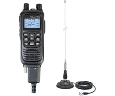 Nešiojama CB radijo stotelė PNI Escort HP 82, daugiastandartė, 4W, 12V, AM-FM su PNI ML100 CB antena su magnetu