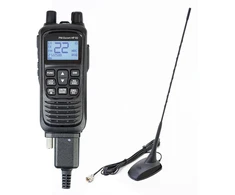 Nešiojama CB radijo stotelė PNI Escort HP 82, kelių standartų, 4W, 12V, AM-FM su PNI Extra 48 CB antena
