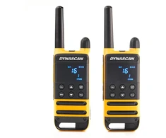 Nešiojama radijo stotelė PNI Dynascan P19 PMR, 446MHz, 0,5W, 16 kanalų, IP54, 2 vienetų rinkinys