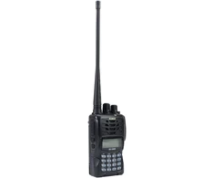 Nešiojama VHF/UHF radijo stotelė PNI Alinco DJ-500-E, reguliuojama galia, 200 kanalų, 1500mAh, Talk Around, VOX, TOT, CTCSS, DCS, FM radijas