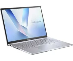 ASUS Vivobook 14 M1405NAQ-LY014 Ryzen 5 1500 14.0" WUXGA IPS lygio ekranas 60Hz 300 nits AG 16GB DDR5 512GB SSD AMD Radeon grafika WLAN + Bluetooth 720p internetinė kamera 42Wh baterija Nėra OS Vėsus Sidabrinis
