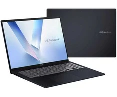 ASUS Vivobook 16 M1607GA-MB004W Ryzen AI 7 445 16.0" WUXGA IPS lygio ekranas 60Hz 300 nitų AG 16GB DDR5 512GB SSD Radeon Graphics WLAN + Bluetooth 1080p internetinė kamera 42Wh baterija Windows 11 Tylus veikimas Mėlyna