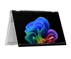 Hewlett Packard (HP) HP OmniBook X Flip 16-as0003nw Ultra 7 258V 16.0"3K Touch OLED IPS 120Hz 300nits AG 32GB LPDDR5X SSD1TB Arc 140V Cam 5MPx + IR 68Wh Win11 Glacier Sidabrinis 2Y
