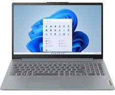 Nešiojamas kompiuteris Lenovo IdeaPad Slim 3 15AMN8 R5 / 16GB / 512GB SSD / 15,6 FHD IPS / W11H (Arctic Pilkas) / US išdėstymas