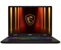 Nešiojamas kompiuteris MSI Crosshair A16 HX D8WFKG Ryzen 9 / 32GB / RTX 5060 / 1TB SSD / 16 QHD+ / Windows 11 Home / US išdėstymas / pilkas