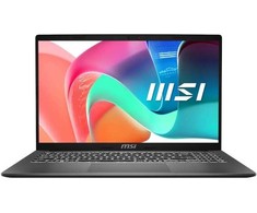 Nešiojamas kompiuteris MSI Modern 15 F13MG-646XHR Intel i5 – 1334U / 16GB / 512GB SSD / 15.6 FHD IPS-level / Intel Graphics / Windows 11 Home / US išdėstymas / pilkos spalvos