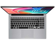 Nešiojamas kompiuteris MSI Modern 15 F1MG-652XHR Intel Core 7 / 16GB / 512GB SSD / 15.6″ FHD IPS-level / Intel Graphics / Windows 11 Home / US išdėstymas / sidabro spalvos